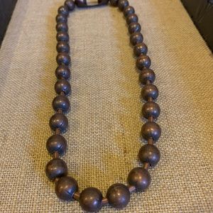 Copper Bead Necklace